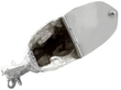 Antique Silver Cow Pill Box Open