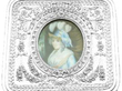 Antique Silver Dressing Table Box Portrait
