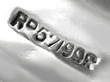Novelty Silver Pig Salt Registation Number