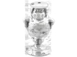Novelty Silver Pig Salt with Ruler