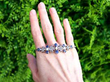 Pearl and Blue Sapphire Bracelet