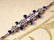 Pearl and Blue Sapphire Bracelet