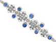 Pearl and Blue Sapphire Bracelet