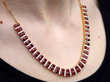 Ruby Jewellery Set