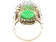Antique Oval Jade Ring back