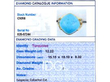 Vintage Yellow Gold Turquoise Ring grading card