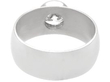 Vintage Gents Solitaire Band in White Gold