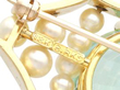 Birks Brooch with Aquamarine and Pearls hallmarks