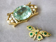 gemstone brooches