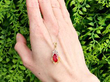 Vintage Ruby Pendant in Natural Light