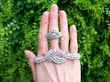 Vintage Diamond Ring and Bracelet Set outside