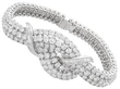 Vintage Diamond White Gold Bracelet