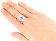 Wearing Antique Emerald Art Deco Ring