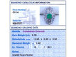 Grading Card of Art Deco Ring