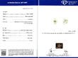 Art Deco Ring Gemstone Grading Card