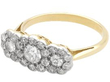 diamond trilogy ring