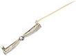 Rock Crystal and Diamond Bow Brooch open