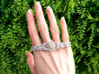 10 Carat Diamond Bracelet in Platinum Outside