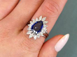 Vintage 1950s Sapphire ring