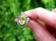 Oval Yellow Sapphire Ring outside