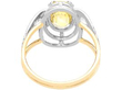 Yellow gold Oval Yellow Sapphire Ring
