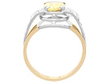 Oval Yellow Sapphire Ring