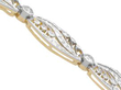 Art Nouveau Diamond Bracelet side
