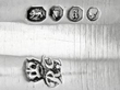 Victorian Silver Chamber Candlestick Sconce Hallmarks