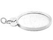 Sterling Silver Cycling Medallion