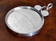 Antique Victorian Sterling Silver Cycling Medallion