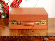 Antique Travelling Vanity Set closed