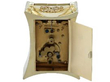 Victorian clock open