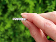 2.38 Carat Diamond Eternity Ring in 18k White Gold outside