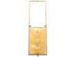 Edwardian Sapphire Pendant Necklace in Gold empty box open
