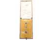 Edwardian Sapphire Pendant Necklace in Gold in box