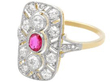 Ruby and Diamond Dress Ring