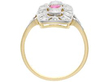1920s Ruby and Diamond Dress Ring side