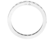 French Diamond Eternity Band side