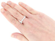 French Diamond Eternity Band wearing