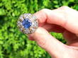 Outside Sapphire and Diamond Ring Image