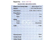 Sapphire and Diamond Five Stone Ring Certificate Details