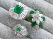 Vintage Green Jade Ring