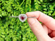 Ruby and Diamond Brooch Outside