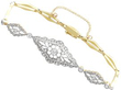 Diamond Set Panel Bracelet