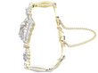 yellow gold Edwardian Diamond Set Panel Bracelet
