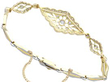 Edwardian Diamond Set Panel Bracelet reverse