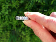 Emerald Cut Eternity Band in Natural Light