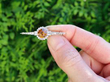 Art Deco Brown Diamond Brooch in White Gold outside