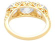 Diamond Three Stone Ring in Gold
