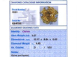 Oval Citrine Ring IDGL Grading Report